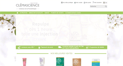 Desktop Screenshot of clemascience.com